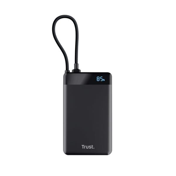 TRUST FIERA 20.000 POWERBANK FIXED CABLE 
