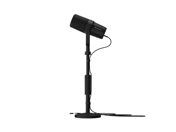 Streamovací mikrofón Genesis RADIUM 750D, USB/ XLR, stojan 