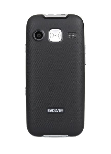 EVOLVEO EasyPhone XD, mobilní telefon pro seniory s nabíjecím stojánkem (černá barva) 