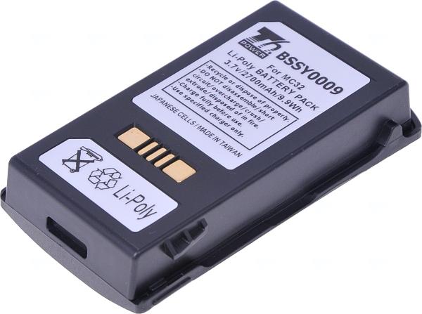 Batéria T6 Power Motorola Zebra MC3200, MC32N0-G, MC32N0-R, MC32N0-S, 2700mAh, 9, 9Wh, Li-poly