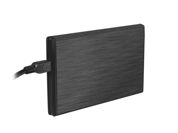 Externý box pre HDD 2, 5" USB 2.0 Natec Rhino, čierny 