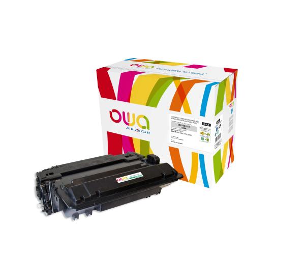 OWA Armor toner kompatibilný s HP LJ P3015, CE255X, 12000st, čierna/ black