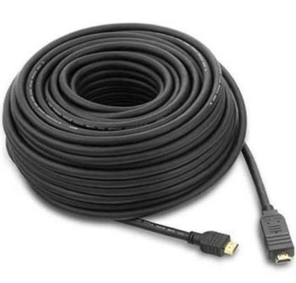 PremiumCord HDMI High Speed s Ether., so zosilňovačom, 20m, AWG26, 3x tienenie, M / M, pozlátené konektory