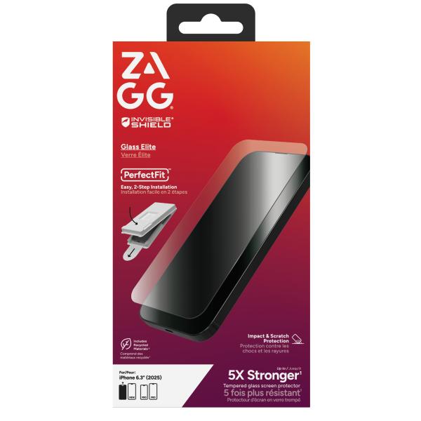 ZAGG Ochranné sklo Glass Elite pre Apple iPhone 17 