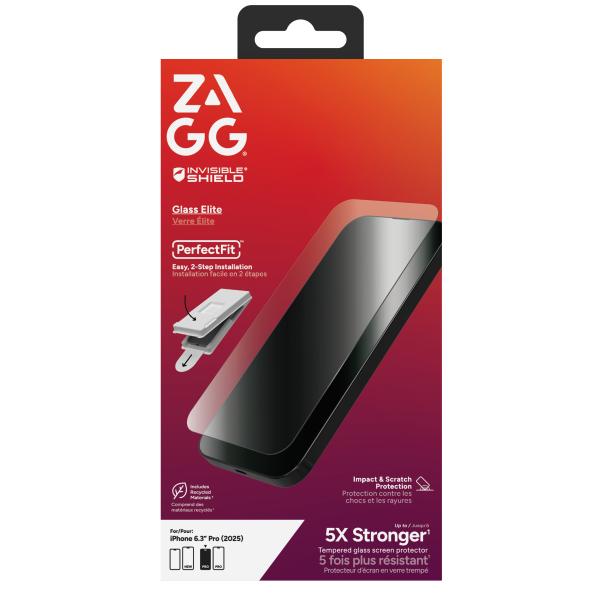 ZAGG Ochranné sklo Elite pre Apple iPhone 17 Pro 