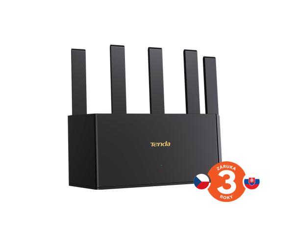 Tenda TE6L Pro BE5100 WiFi 7 Mesh Router, 2.5 G WAN port, 5011 Mb/ s, 3x GLAN, VPN, WPA3, Wi-Fi +, CZ app 