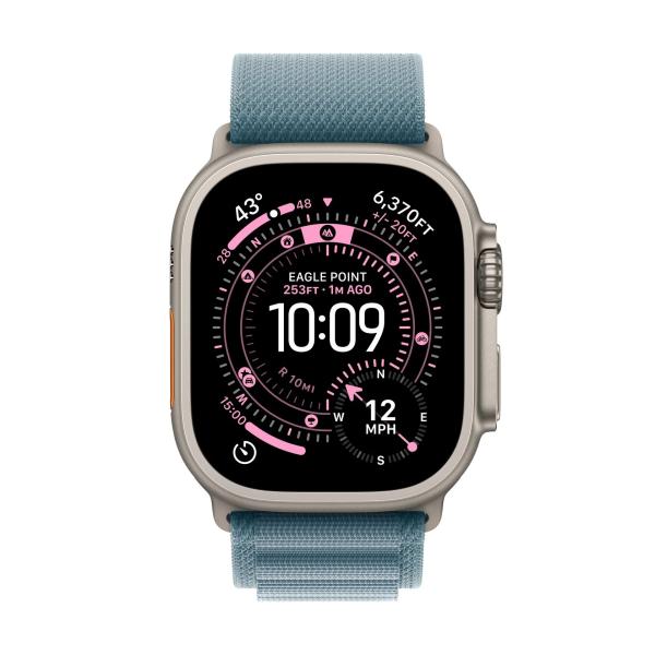 Apple Watch Ultra 3/ 49/ Elegant Band/ Light Blue 