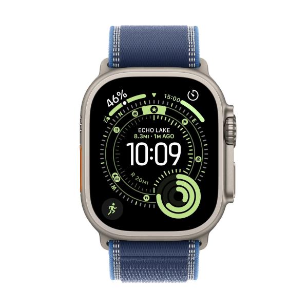 Apple Watch Ultra 3/ 49/ Elegant Band/ Blue/ Bright Blue 