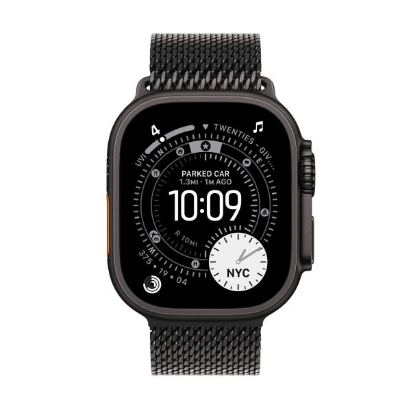 Apple Watch Ultra 3/ 49/ Elegant Band/ Black 