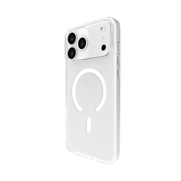ER Ochranný kryt Mag Slim pre iPhone 17 Pro Max - priehľadný 