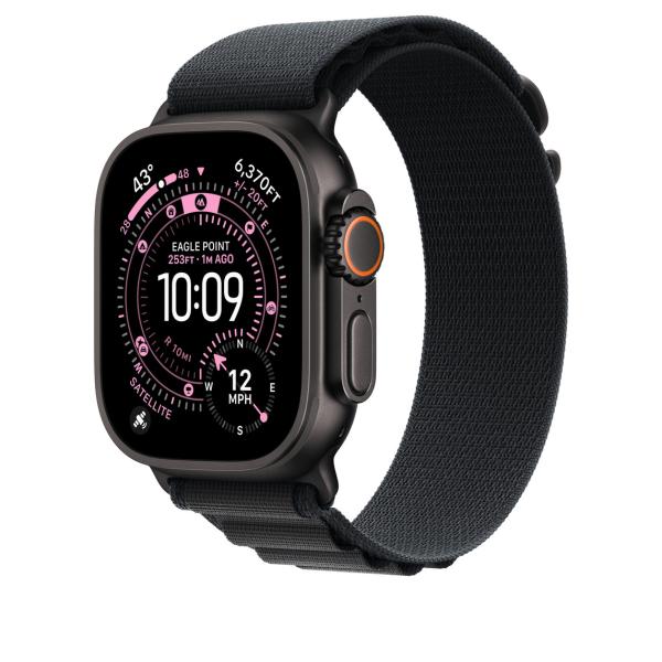 Watch Acc/ 49/ Black Alpine Loop -L-Bl.Titan 