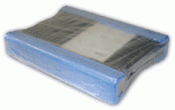 19"rozvádzač jednodielny 6U/ 400mm FLAT-PACK skl.dv. 