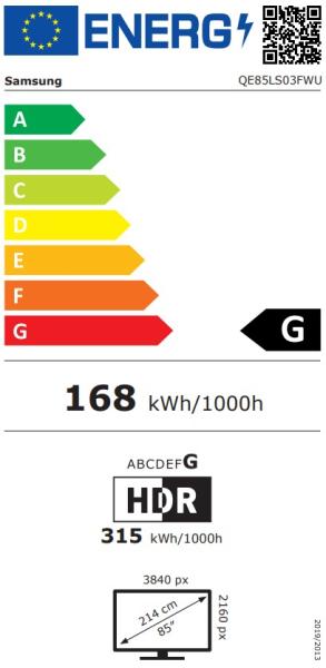 Samsung 85" QLED QE85LS03FW 
