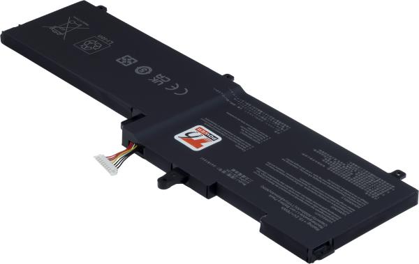 Batéria T6 Power pre Asus Strix GL702VT, GL702VS, GL702VM, GL702ZC, 5000mAh, 76Wh, 4cell, Li-poly 
