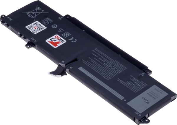 Batéria T6 Power pre Dell Precision 5470, 5480, 5490, 4670mAh, 72Wh, 4cell, Li-poly 