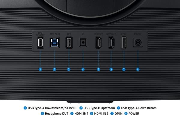 Samsung Odyssey G7/ LS37FG750EUXEN/ 37"/ VA/ 4K UHD/ 165Hz/ 1ms/ Čierna/ 3R 