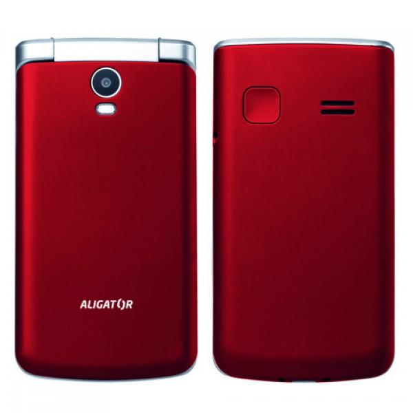 ALIGATOR V710 Senior červeno-strieborný+st.nab.