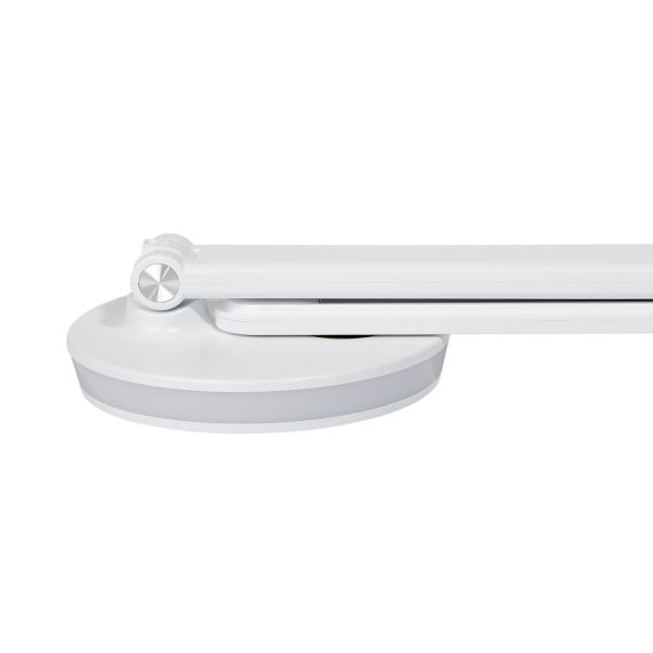 Platinet PDL400RGBW stolná LED lampa 12W stmievateľná, dotykové ovládanie, USB port, biela 