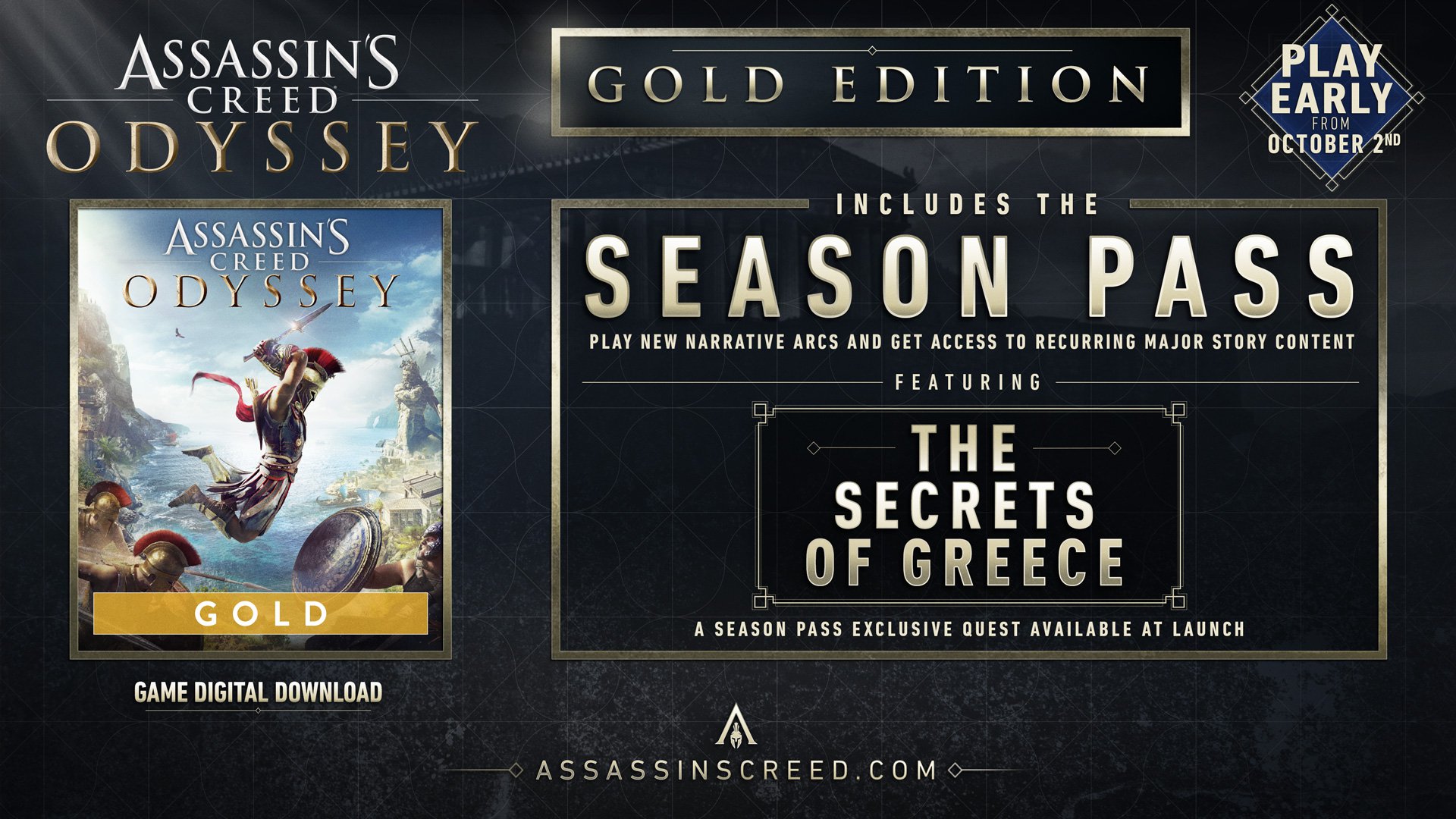 ESD Assassins Creed Odyssey Gold Edition Xbox One 