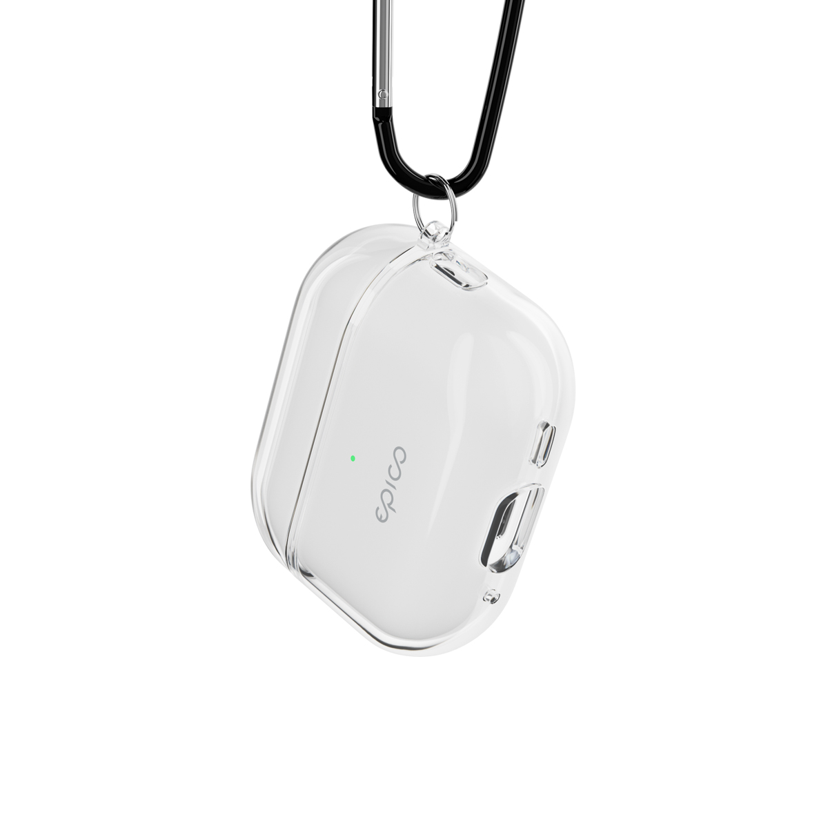 Epico transparent puzdro s karabínou AirPods Pro 3 