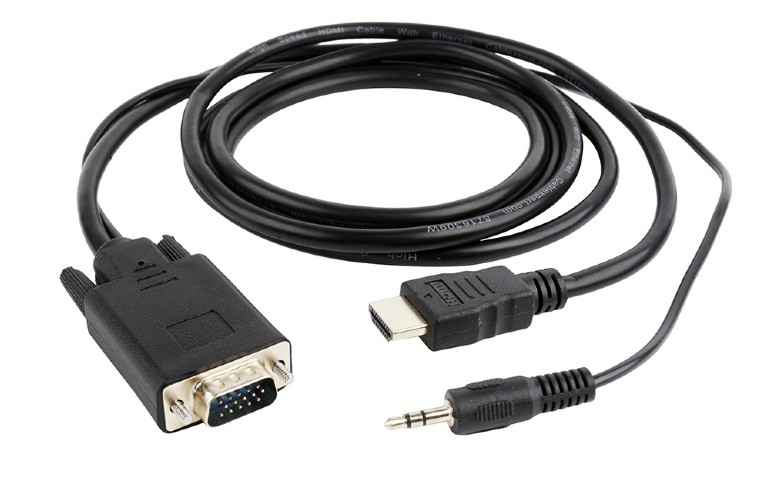 GEMBIRD Redukcia HDMI to VGA + audio, 1, 8m