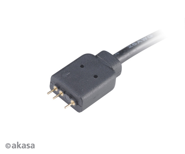 AKASA - RGB LED kabel-splitter adresovatelný 50 cm 