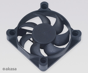 ventilátor Akasa - 50x10 mm - černý