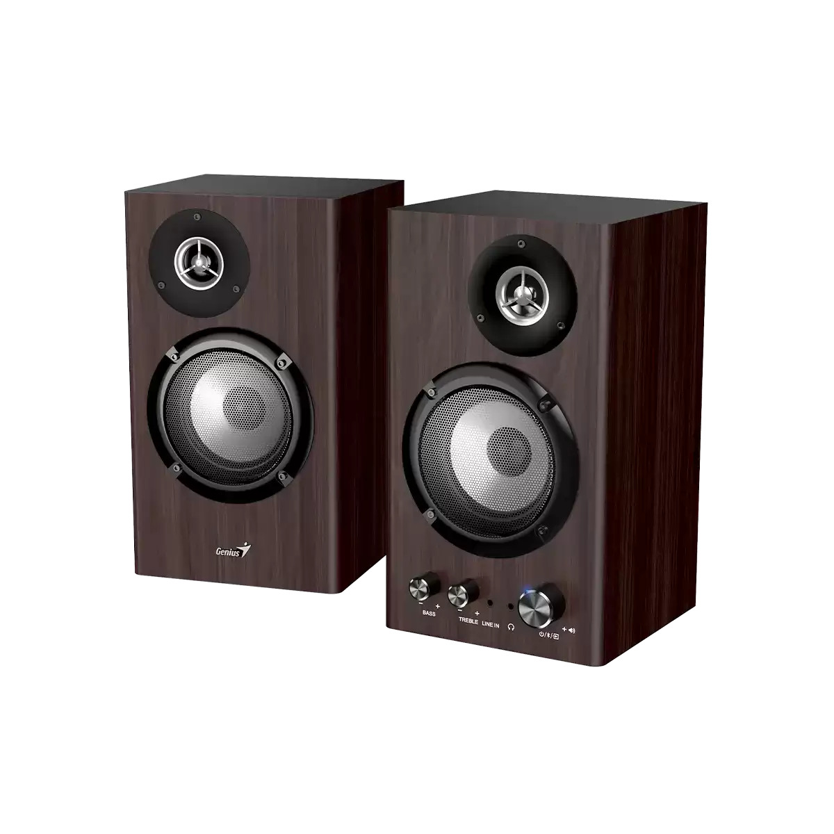 GENIUS SP-HF1812BT/ Tmavo hnedá/ Stereo/ 50W 