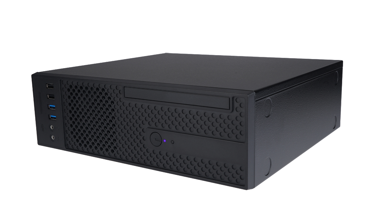 SFF In-Win CJ708 black, 8L, USB-C, 265W 80+ Bronze 