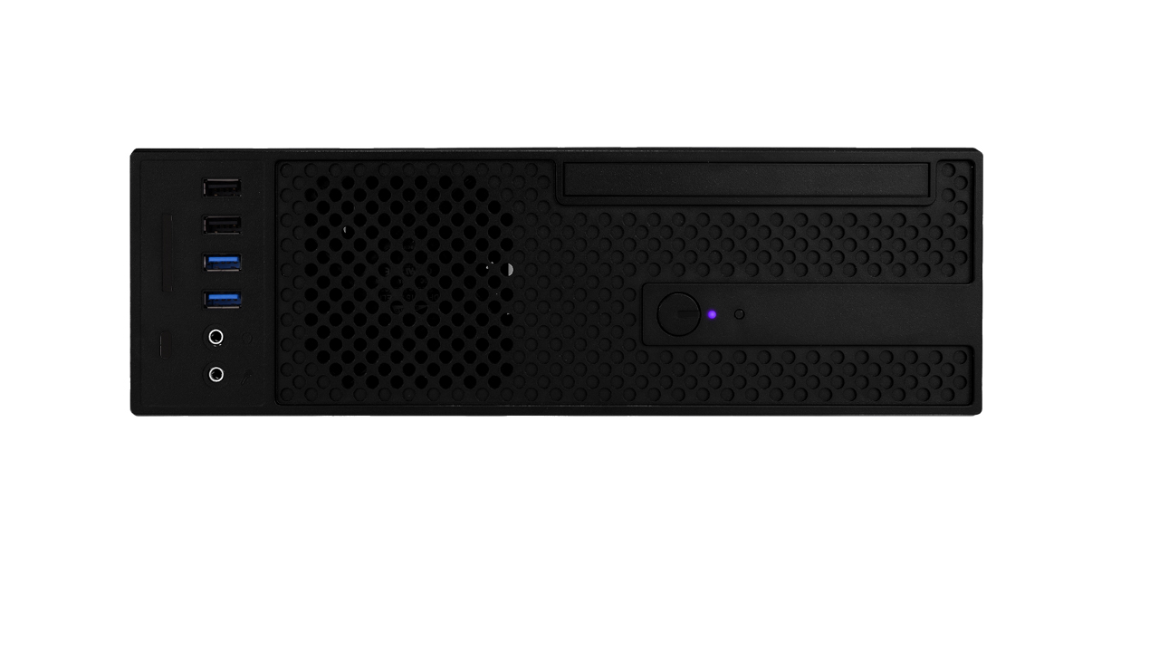 SFF In-Win CJ708 black, 8L, USB-C, 265W 80+ Bronze 