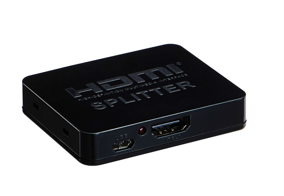 PremiumCord HDMI splitter 1-2 porty, s napájením z USB, 4K, FULL HD, 3D 