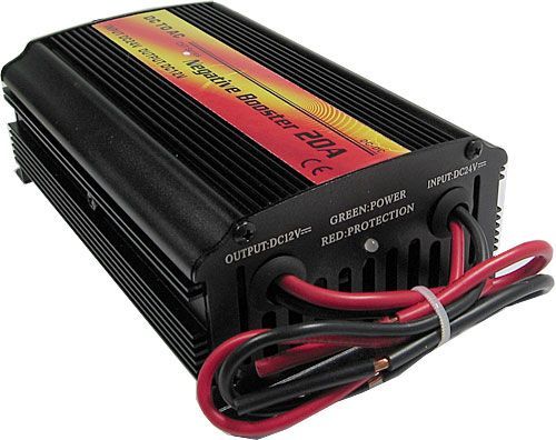 Menič napätia Carspa CNT2412-20A, z 24V na 12V, 20A, 240W