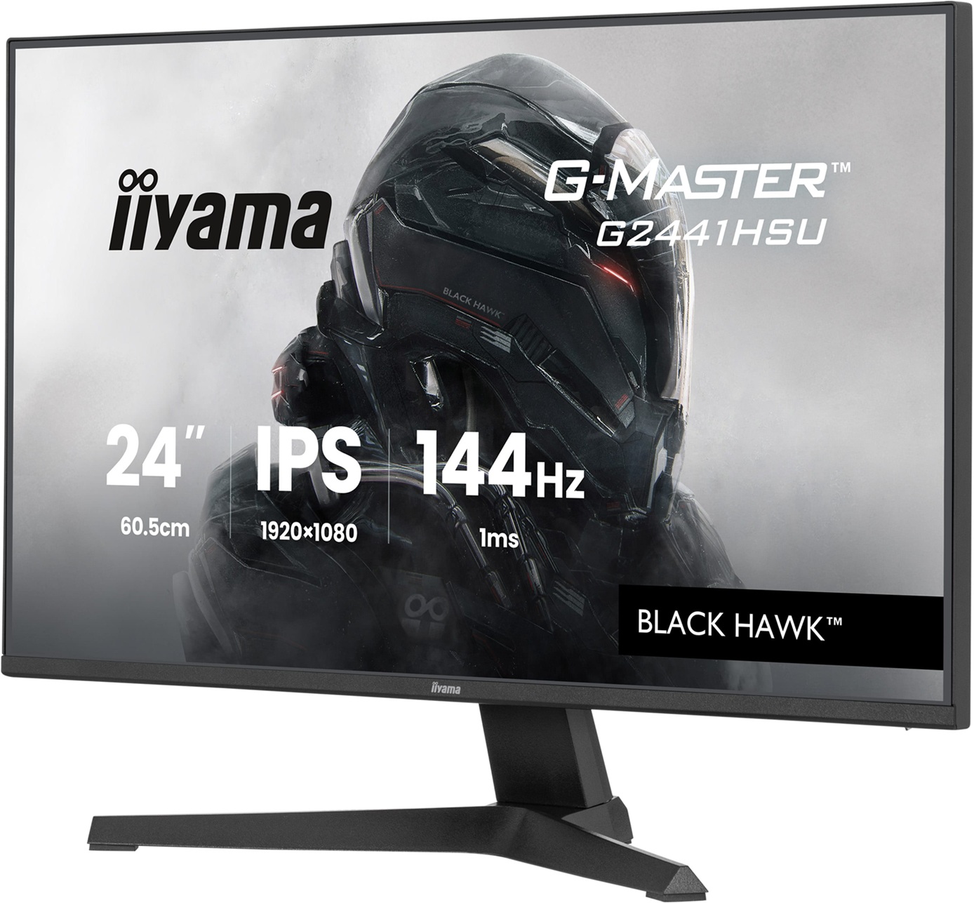 iiyama G-Master/ G2441HSU-B1/ 23, 8"/ IPS/ FHD/ 144Hz/ 1ms/ Čierna/ 3R 