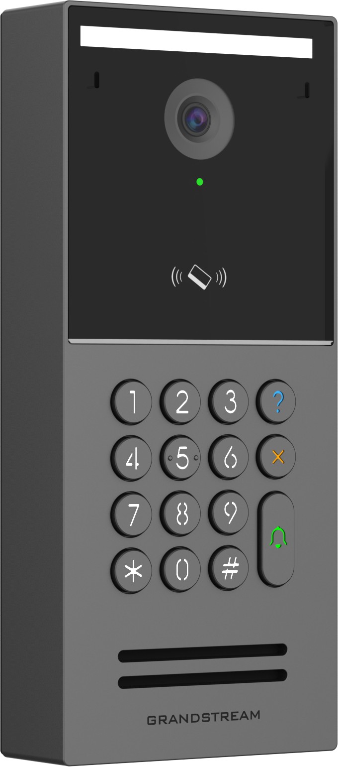Grandstream GDS3725 dverové video interkom, 4MP, IC a ID karty, NFC, Bluetooth, IP66 