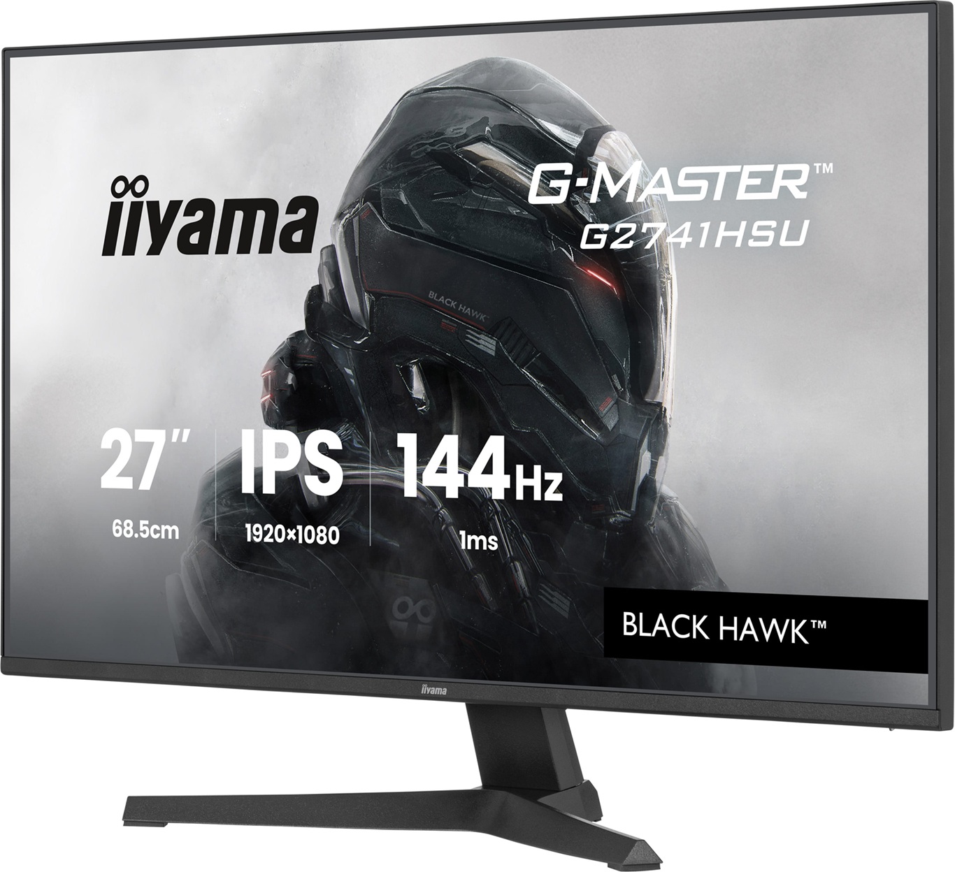 iiyama G-Master/ G2741HSU-B1/ 27"/ IPS/ FHD/ 144Hz/ 1ms/ Čierna/ 3R 