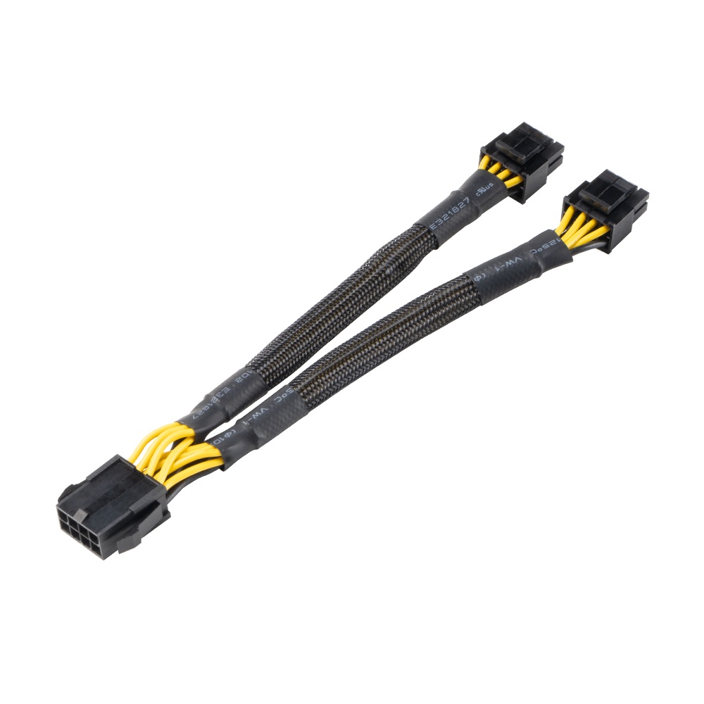 AKASA - 8-pin na Dual 4+4-pin CPU Power Adapter 