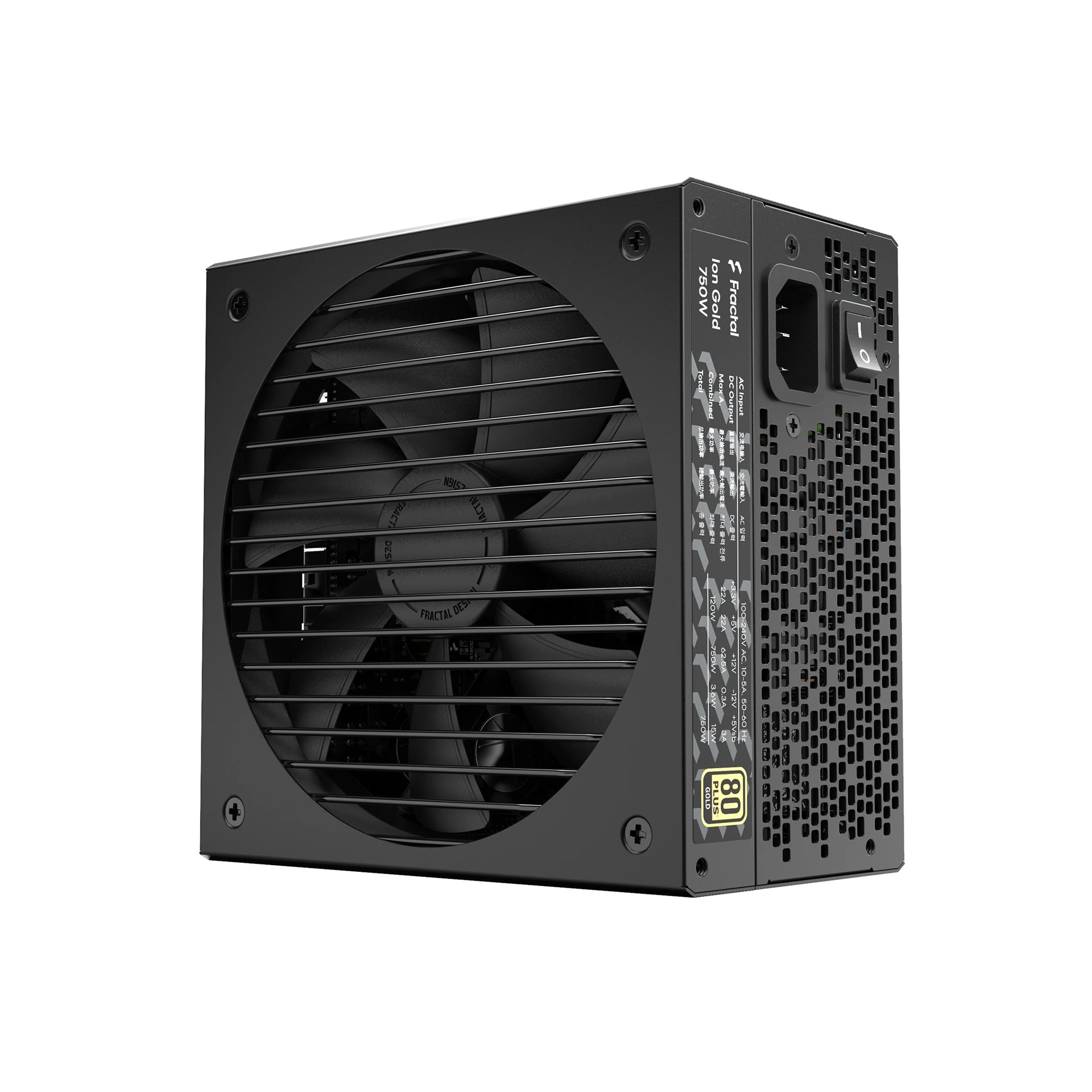 Fractal Ion 3/ 750W/ ATX 3.1/ 80PLUS Gold/ Modular/ Retail 