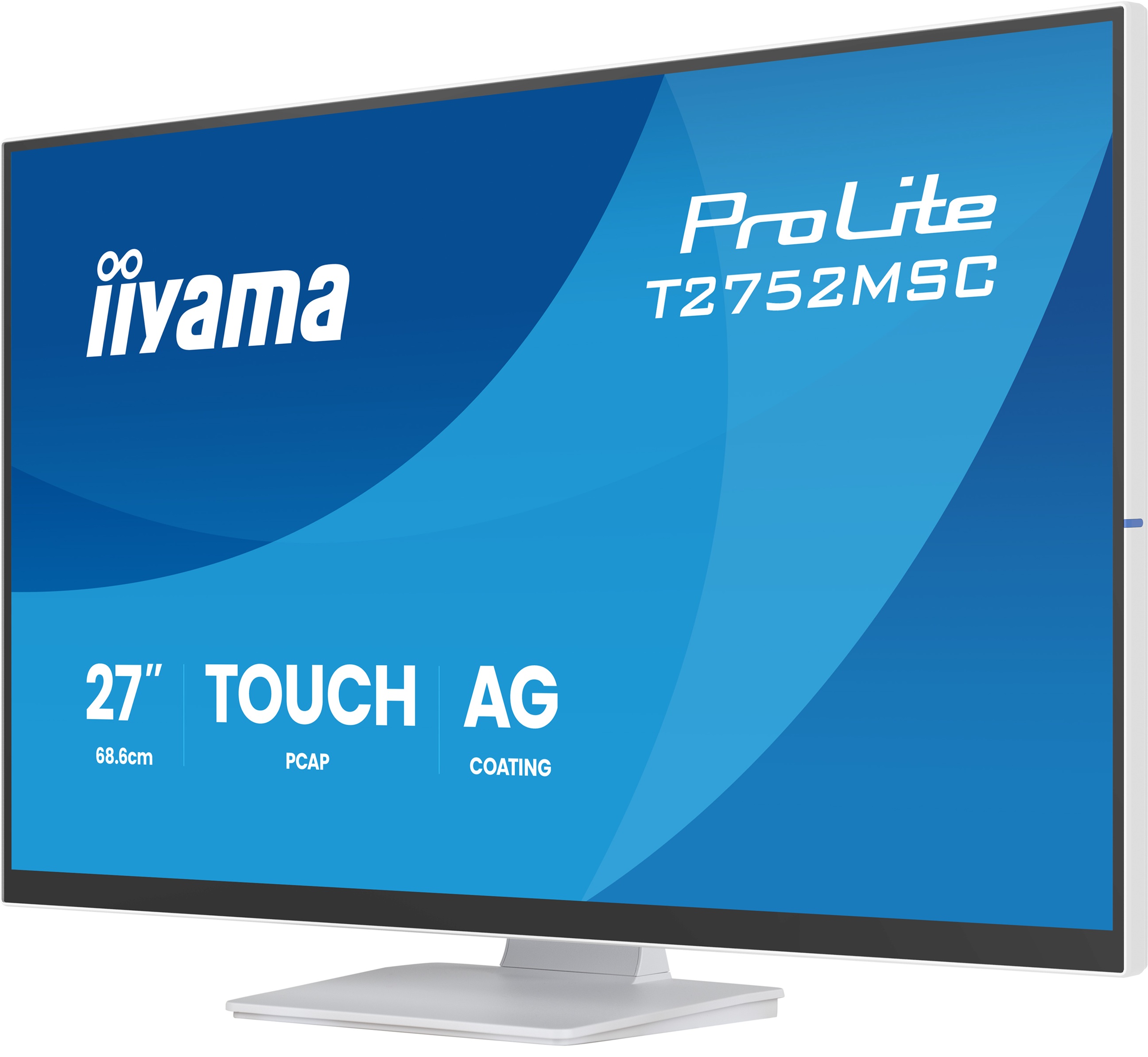 27" iiyama T2752MSC-W1AG: IPS, FHD, HDMI, DP 