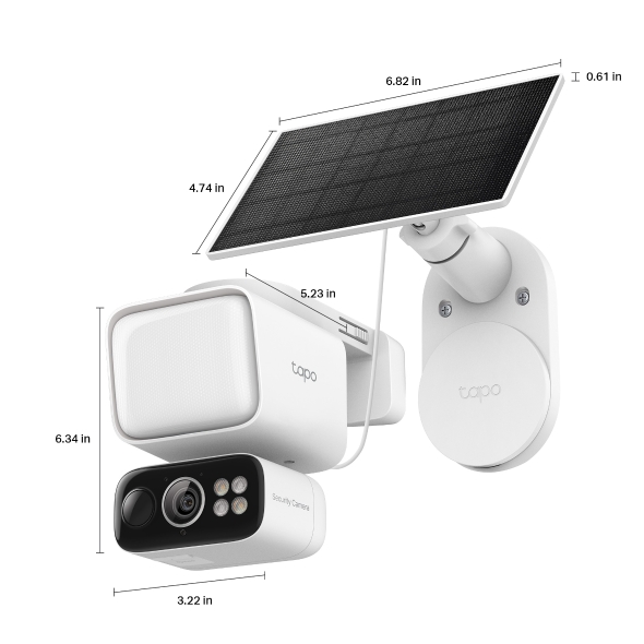 Tapo C615F KIT Solar-Powered Floodlight Pán/ Tilt 