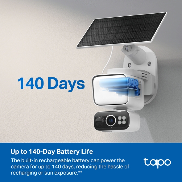 Tapo C615F KIT Solar-Powered Floodlight Pán/ Tilt 