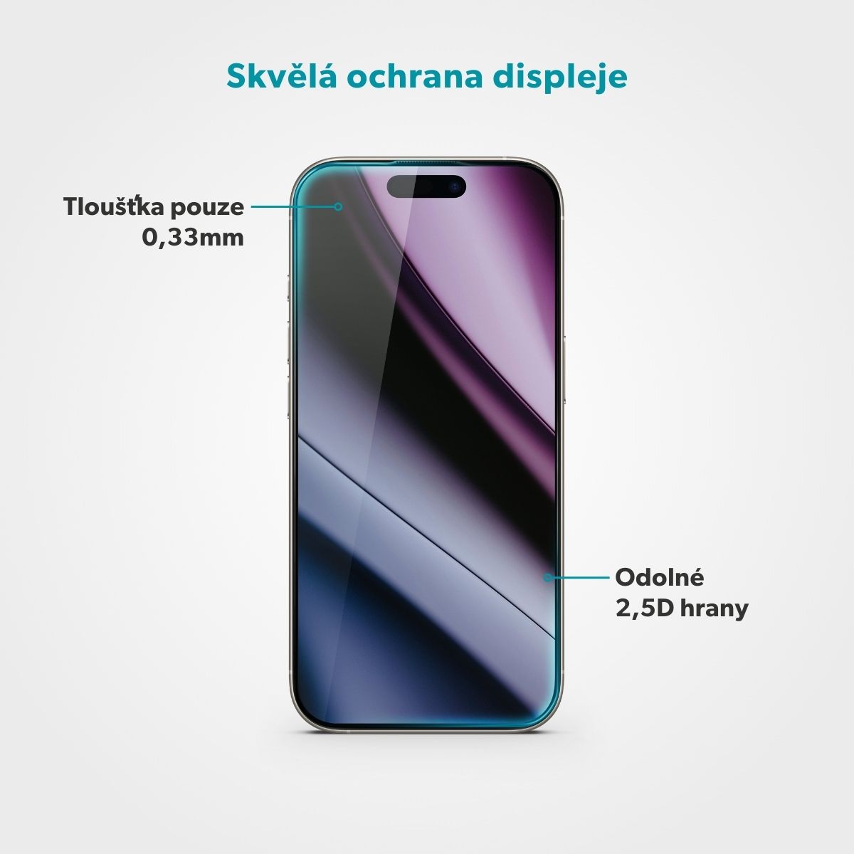 Epico StarterPack iPhone 17 Pro - sklo + kryt 