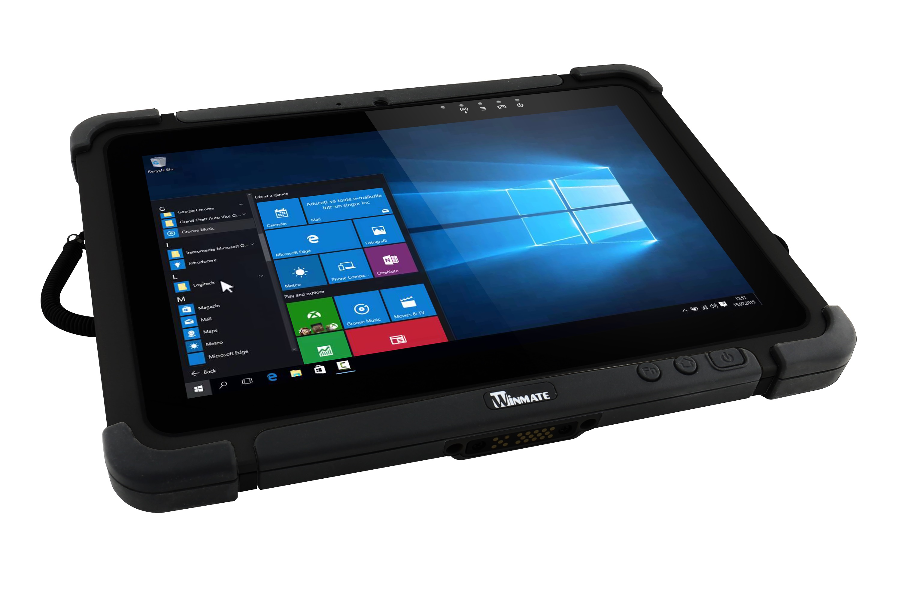 Winmate/ M101P/ 10, 1"/ 1920x1200/ 4GB/ 64GB/ W10/ Black 
