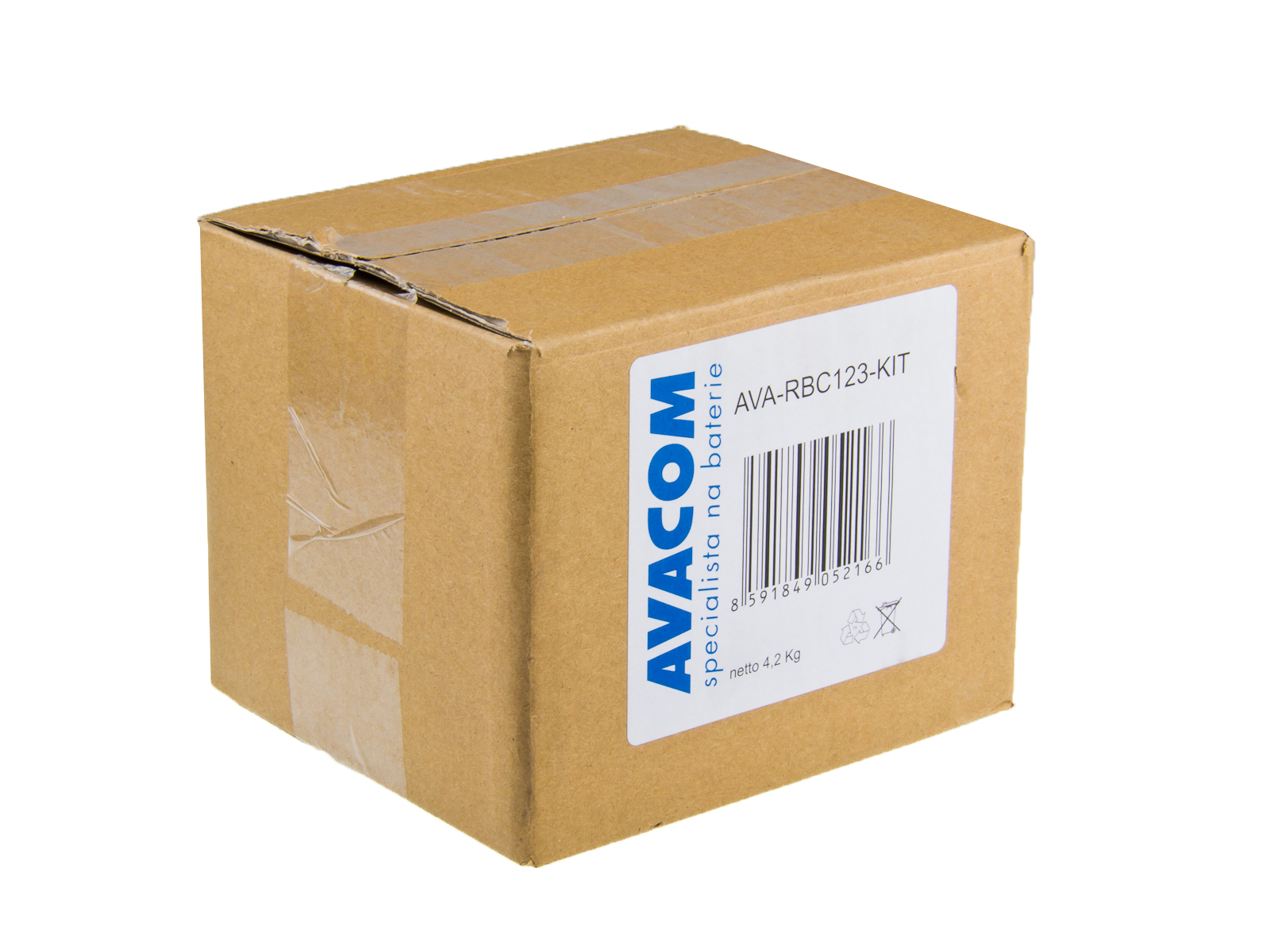 Batériový kit AVACOM AVA-RBC123-KIT náhrada pre renováciu RBC123 (2ks batérií) 