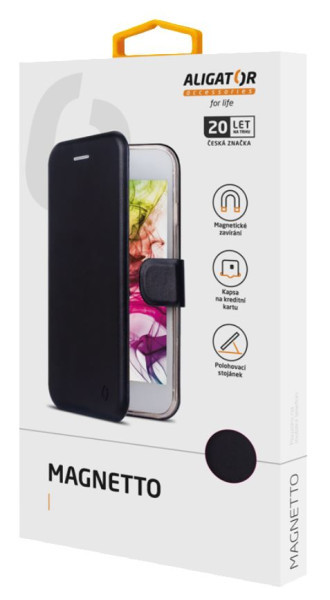 Aligator Puzdro Magnetto Samsung Galaxy A17 4G/ 5G, Black 
