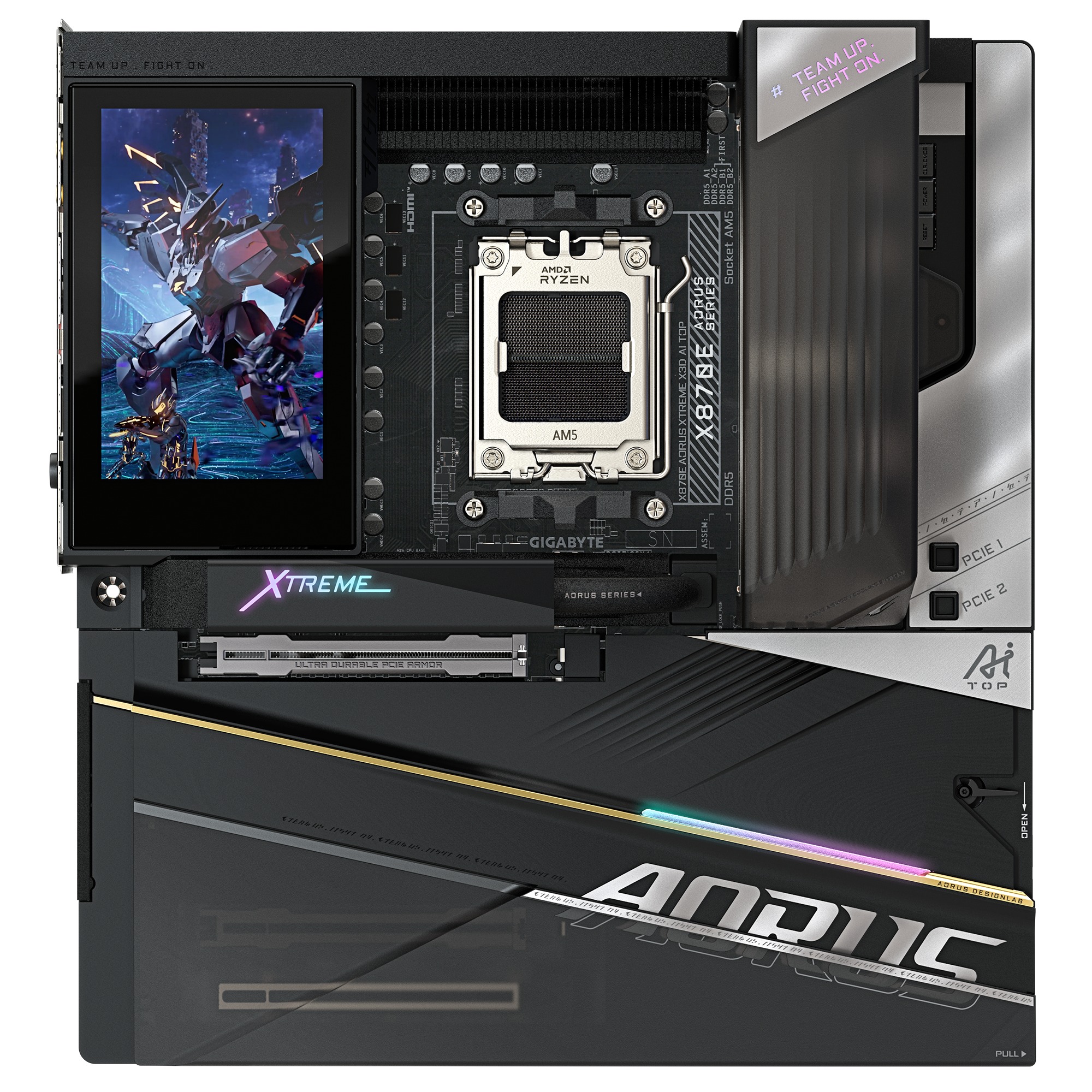 GIGABYTE X870 AORUS XTREME X3D AI TOP/ AM5/ E-ATX 