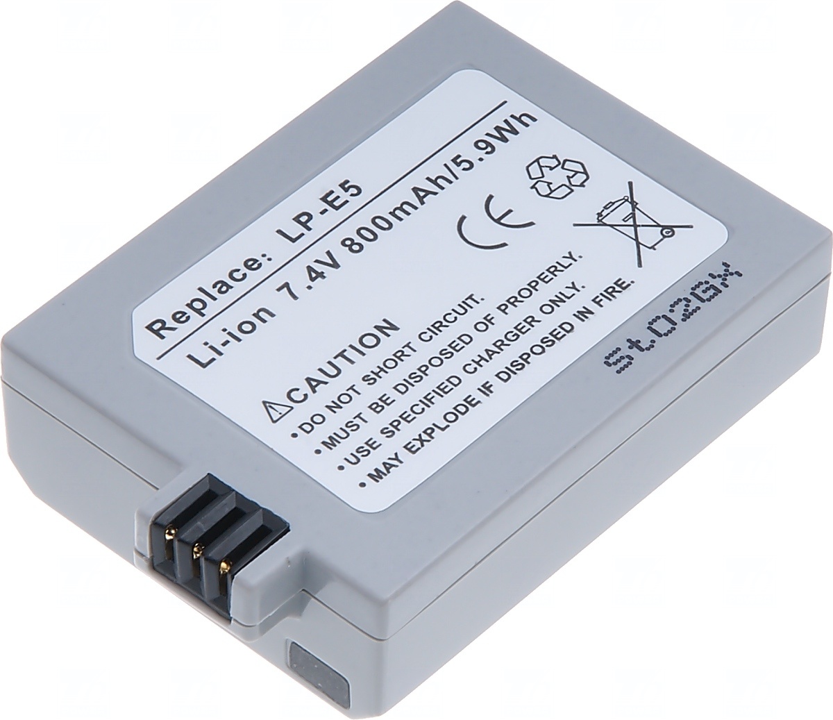 Batéria T6 power Canon LP-E5, 1050mAh, 7, 8Wh
