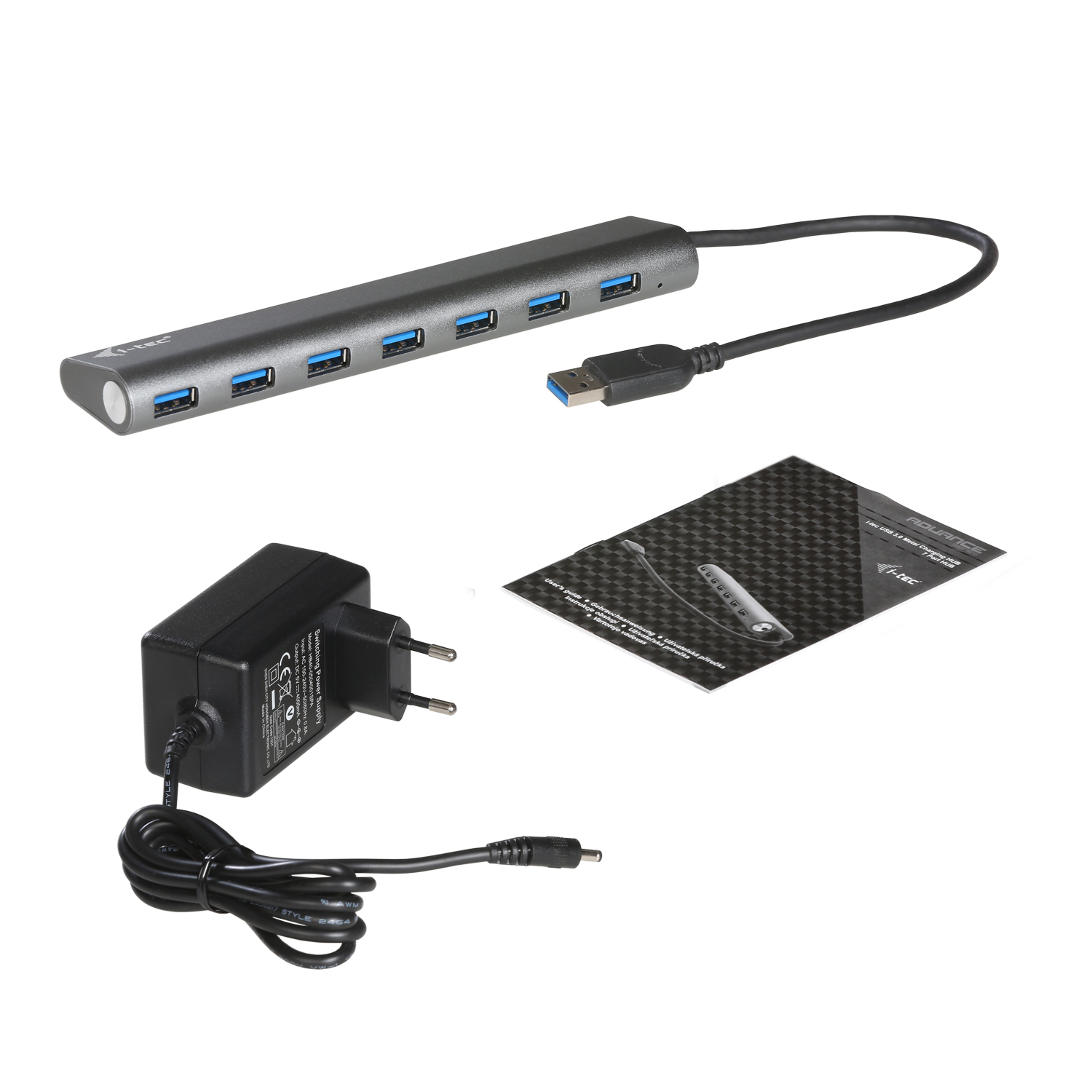 i-tec USB 3.0 Metal Charging HUB 7 Port 