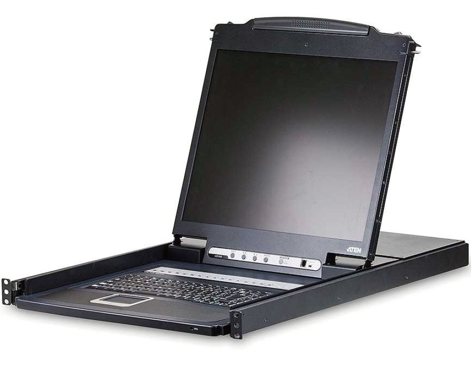 ATEN 8-port KVM PS/ 2+USB, OSD, rack, 19