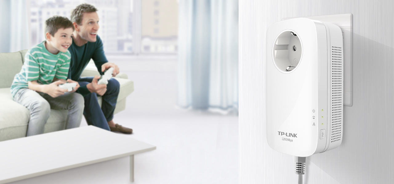 TP-Link TL-PA8010P 1200Mbps Powerline Starter Kit (2ks) 