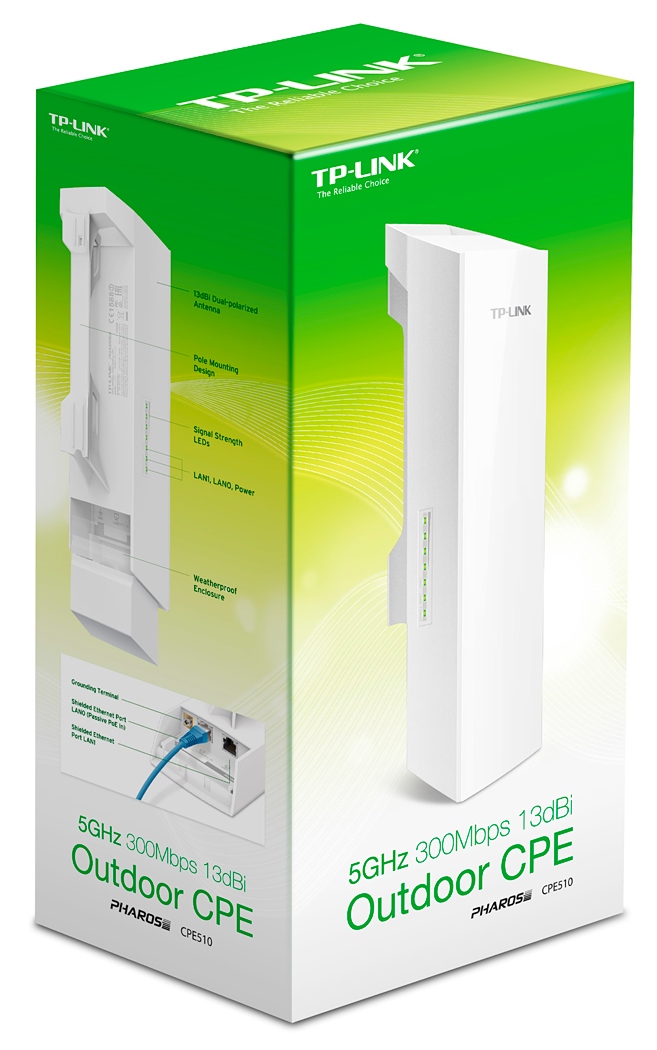 TP-Link CPE510 Outdoor 5GHz 300Mbps 